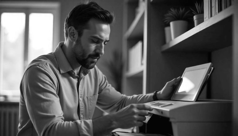 نحوه کپی گرفتن با پرینتر hp